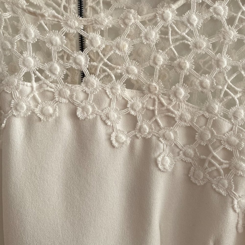 Elie Tahari Wedding Reception Lace Sheath Dress - Picture 4 of 5